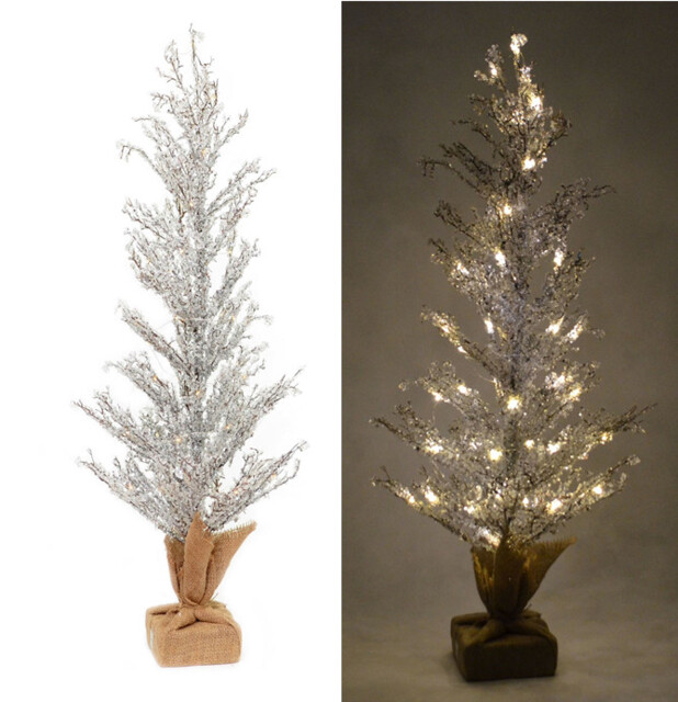 Pre-lit Led Christmas Tree Battery Usb Power Bank Operated Table Top