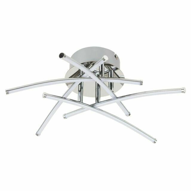Minisun 25189 5 Way Cross Over Design 20w Flush Ceiling Led Light -