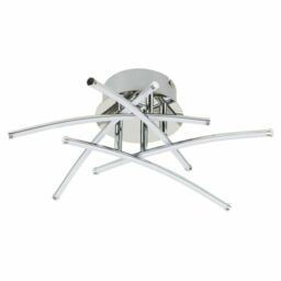 Minisun 25189 5 Way Cross Over Design 20w Flush Ceiling Led Light -