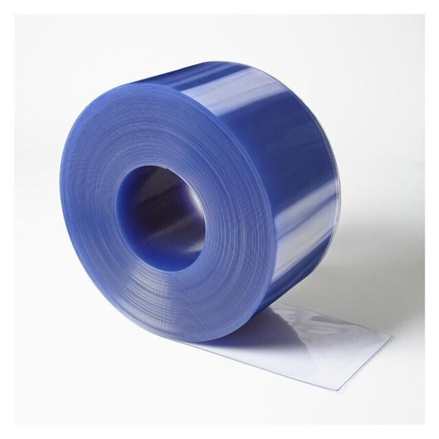 Pvc Door Strip Curtain 200mm X 2mm X 50m Bulk Roll - Pedestrian /