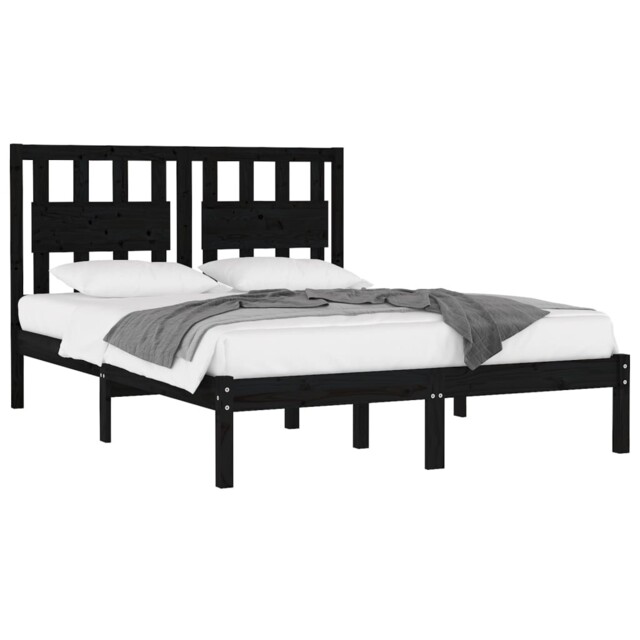 Bed Frame Bed Base Bedstead Bedroom Mattress Foundation Solid Wood