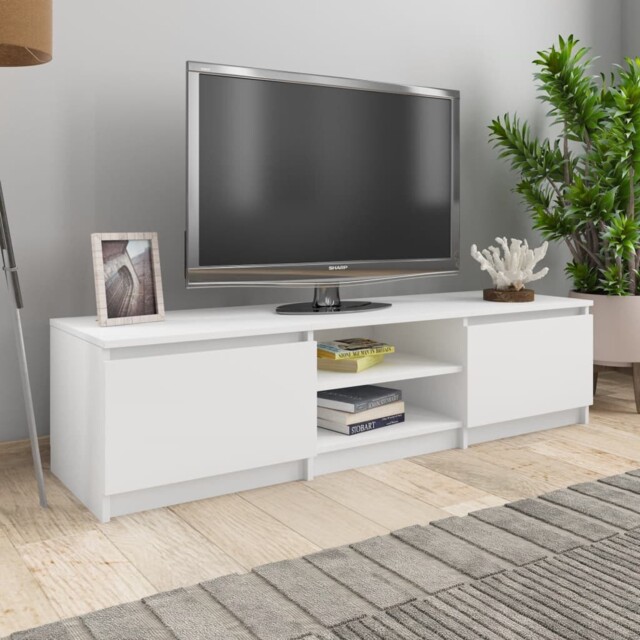 Tv Cabinet Engineered Wood Tv Unit Media Centre Stand Multi Colours