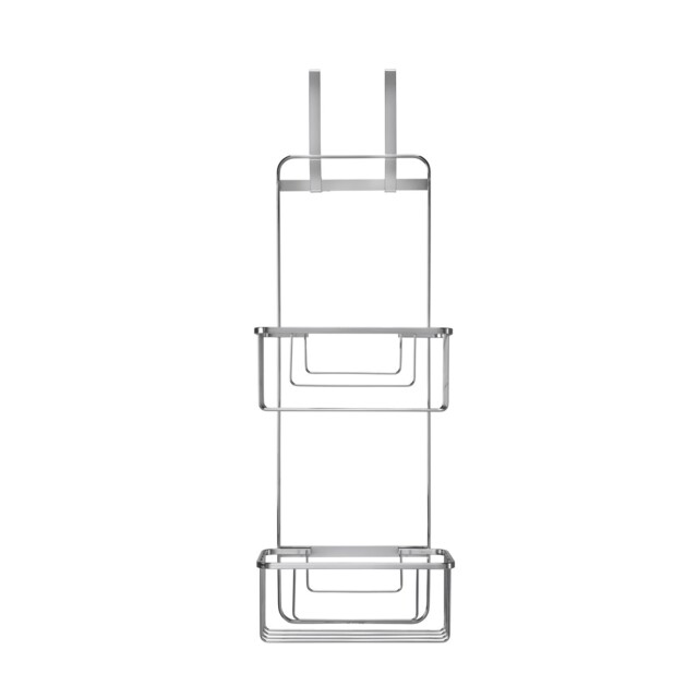 Chrome 2 Tier Hanging Shower Caddy - Croydex Qm261241