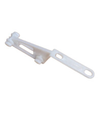 Silent Gliss Curtain Track Overlap Arm 3242 White Strong Nylon Drape