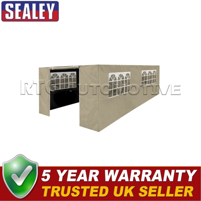 Sealey Dellonda Premium Walls/doors/windows For Gazebo Fits 3 X 6m