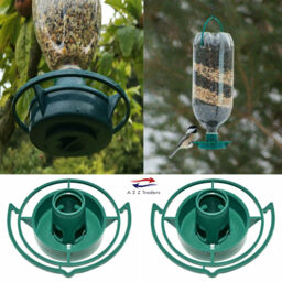 Bird Seed Feeders Bottle Top (2 Pack) Bird Feeder Kit Recycle Plastic