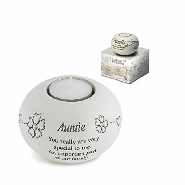 Arora Said With Sentiments Auntie Tealight Candle Holder Tea Light