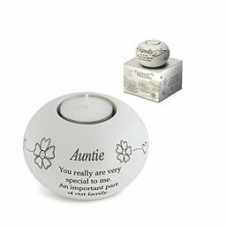 Arora Said With Sentiments Auntie Tealight Candle Holder Tea Light