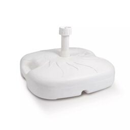 18l White Anthracite Garden Patio Plastic Umbrella Stand Sun Shade