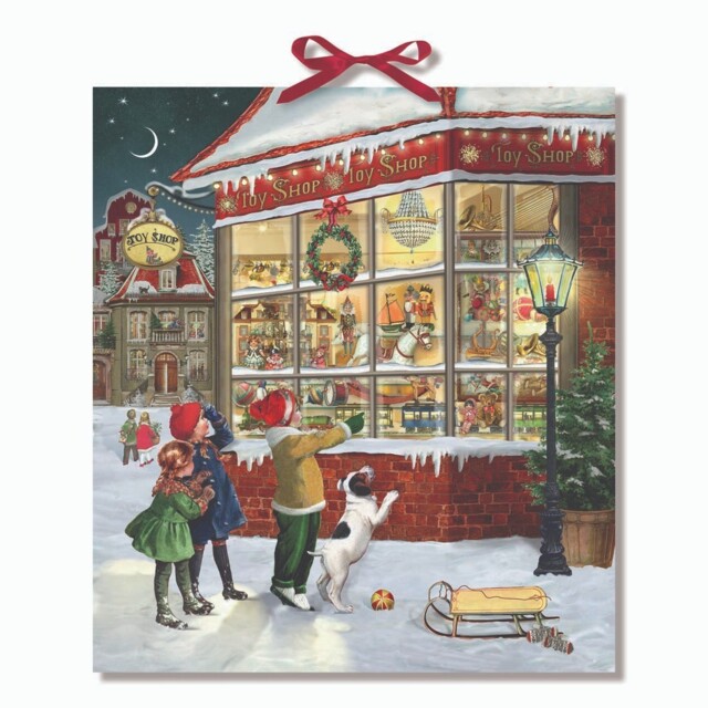The Toy Shop At Christmas Coppenwrath Advent Calendar 41 X 46 Cm