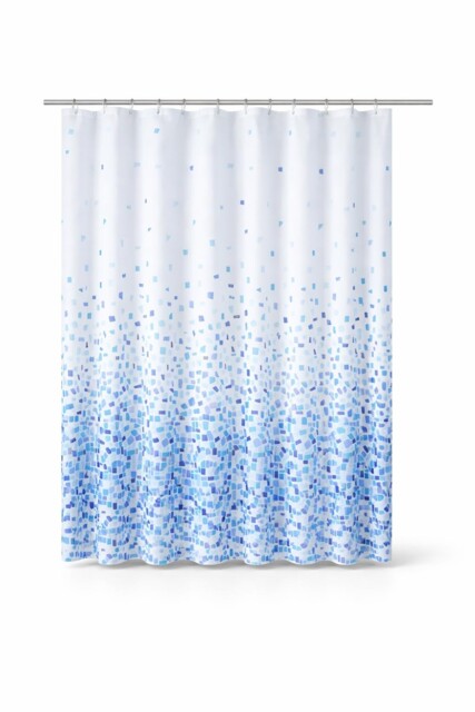 "Kav Waterproof Shower Curtain, Mold & W 70.9"" X L (1 Panels), Blue"