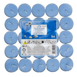 Aladino Tealights Candles Fragranced Tea Lights Cotton Flower 4 Hour