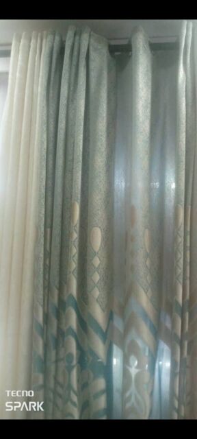 Dreamscene Galaxy Thermal Blackout Curtains - Silver/grey Moon Stars