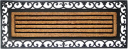 Ehc Extra Large Non-slip Outdoor Or Indoor Rubber Coir Door Mat -
