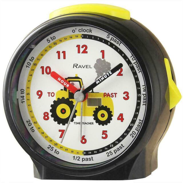 Ravel Kids Time Teacher Alarm Clock Colourful Characters Rc034