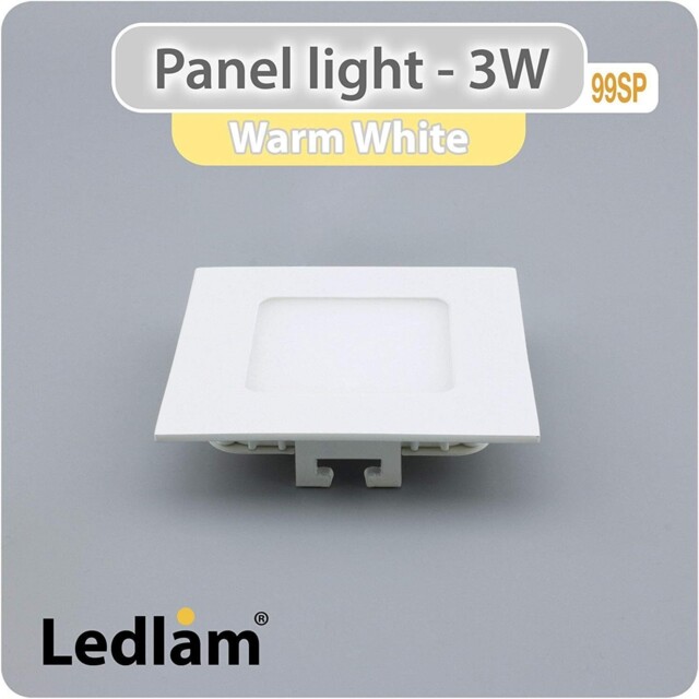 3w =20w Led Square Recessed Ceiling Flat Panel Down Light Ultra Slim