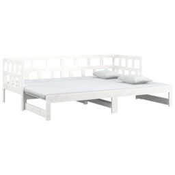 Solid Wood Pine Pull-out Day Bed Wooden Sofa Bed Multi Colours/sizes
