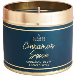 Shearer Candles Cinnamon Spice Fragrance Long Lasting Large Tin