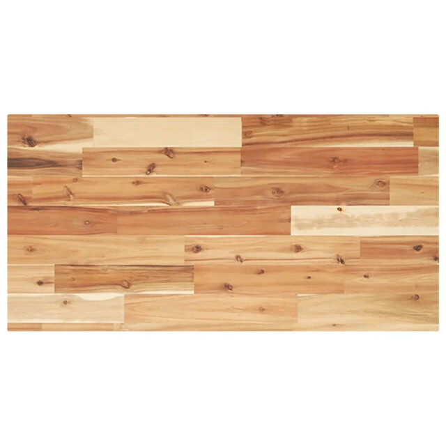 Bathroom Vanity Top Oil Finished 100x40x2 Cm Solid Wood Acacia Vidaxl