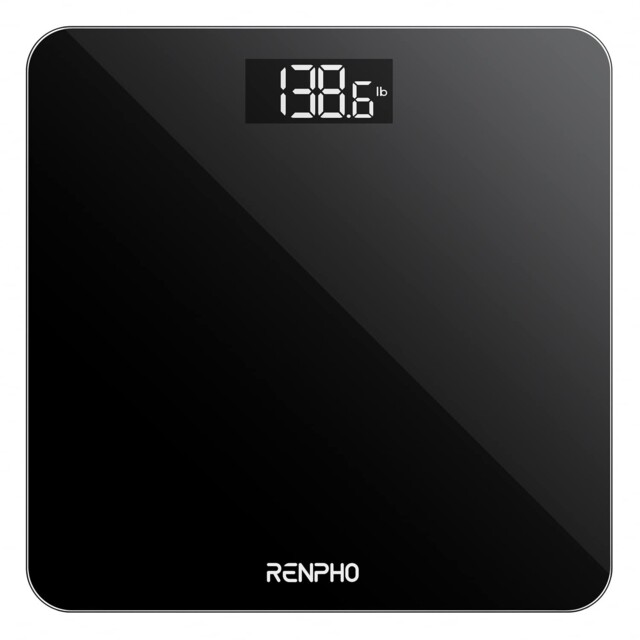 Digital Bathroom Scales 180kg Led Display Auto Off St Lb Kg Units High