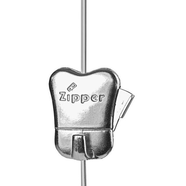 Picture Hooks Zipper, Up To 10kg Payload, For Gallery Rails