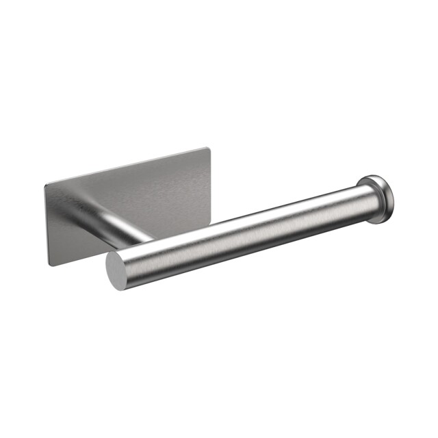 Ibergrif Mk34052 Chrome Toilet Roll Holder Wall Mounted Self Adhesive