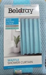 Beldray Shower Curtain – Quick And Easy To Hang, Easily Clean 180 X