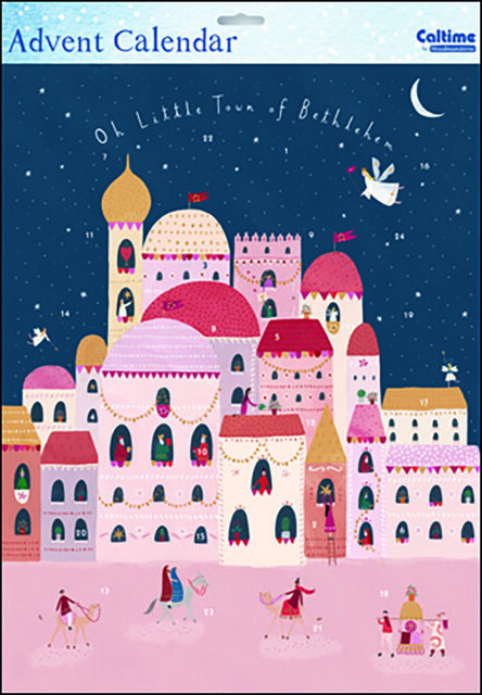 Oh Little Town Of Bethlehem Advent Calendar Caltime 315 X 410 Mm With