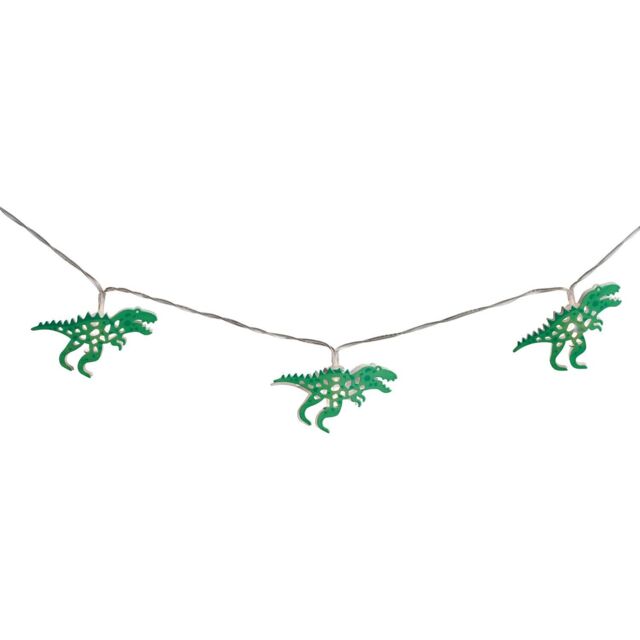 15 Led Dinosaur Tyrannosaurus Rex String Lights - Green 30cm T-rex