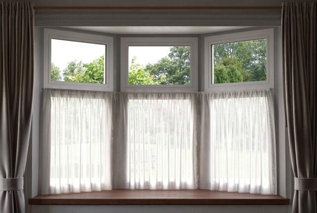 Flexi Net Curtain Rod Flexible For All Shapes Of Bay And Straight