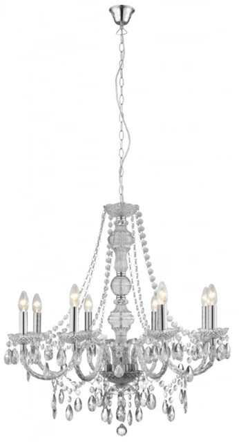Ceiling Light Clear Marie Therese 8 Acrylic Searchlight 8888-8cl