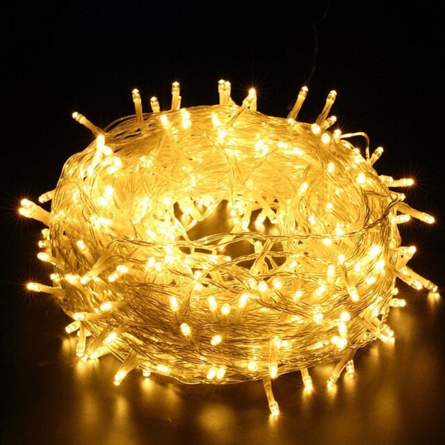Christmas Led Strings Fairy Lights Mains Plug-in Outdoor Garden Xmas