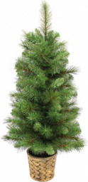 Werchristmas Victorian Pine Christmas Tree, Green, 3 Ft/ 0.9 M