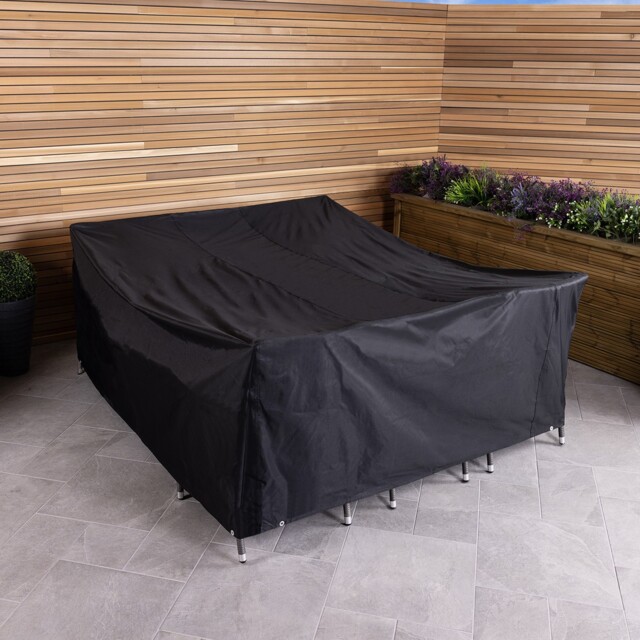 Charles Bentley Premium Rectangular Garden 6 Seat Furniture Cover -