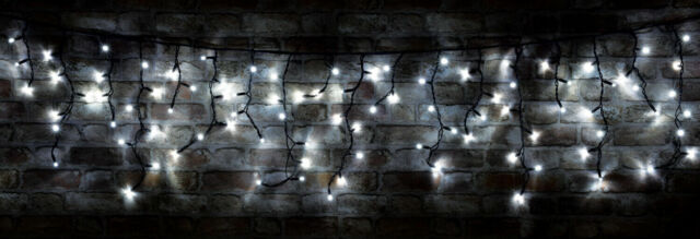 Lyyt Connectable Garden Outdoor Christmas Icicle Inspired Led String