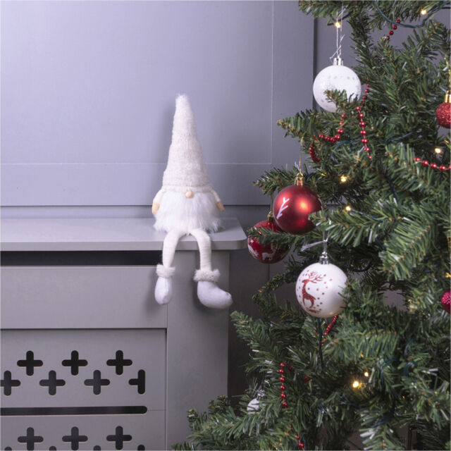 Home Festive Xmas Christmas Sitting Long Legged Gonk Ornament