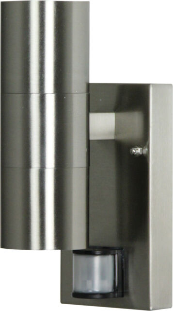 Luxform Lighting Eden 230v Wall Light In Stainless Steel With/without