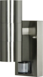 Luxform Lighting Eden 230v Wall Light In Stainless Steel With/without
