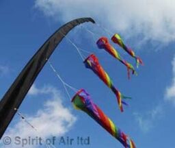 7m Flagpole Sleeve - Fly Up To 8 Windsocks On 7m+ Telescopic Flagpole