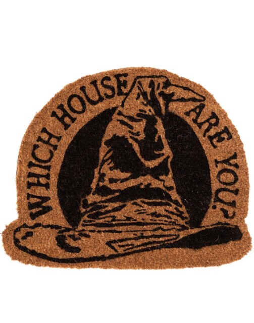 Harry Potter Coir Door Mat - Unisex Brown - Official Merch