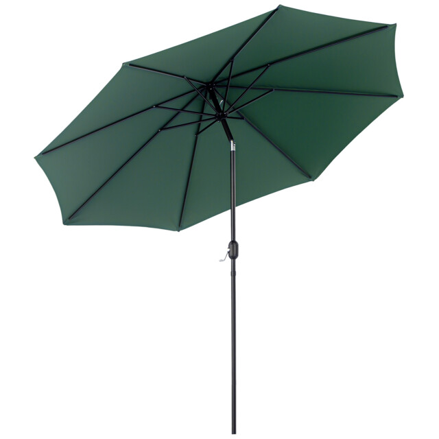 Outsunny 3(m) Patio Umbrella Outdoor Sunshade Canopy W/ Tilt & Crank