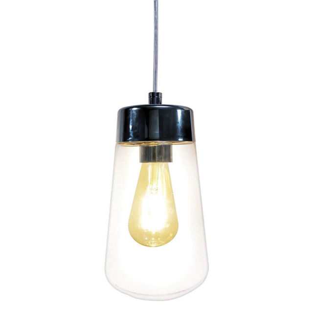Hib - Summit Pendant Ceiling Light In Chrome - 0760