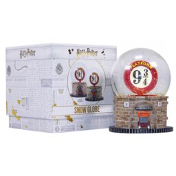 Harry Potter Snow Globe Platform 9¾ Festive Glass Polyresin 6.5cm With