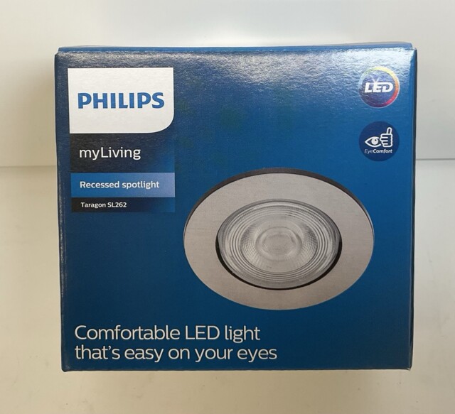 Philips Recessed Spotlight Comfortable Led Light 350 Lumen Taragon