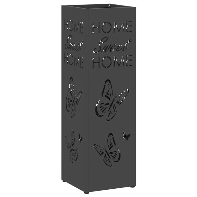 Rain Umbrella Stand With Storage Steel Decorative Holder Indoor Modern