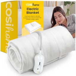 Double Electric Blanket Premium Microfleece Soft Touch Heated