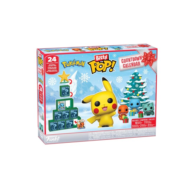 Funko Bitty Pop Countdown Calendar: Pokemon - Adventskalender - 24