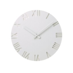 Lemnos Carved Roman Ntl10-04b Wall Clock Japan