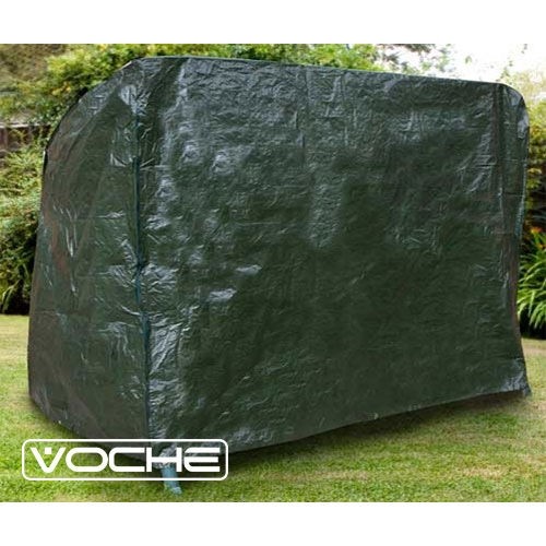 Heavy Duty Waterproof 3 Seater Garden Swinging Hammock Cover + Zipped