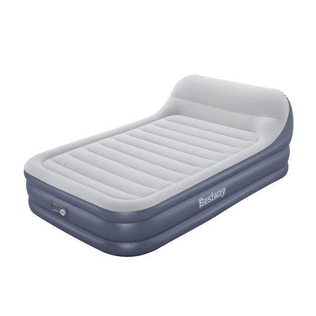 Inflatable Airbed Mattress, Bestway Tritech With Built-in Headboard,
